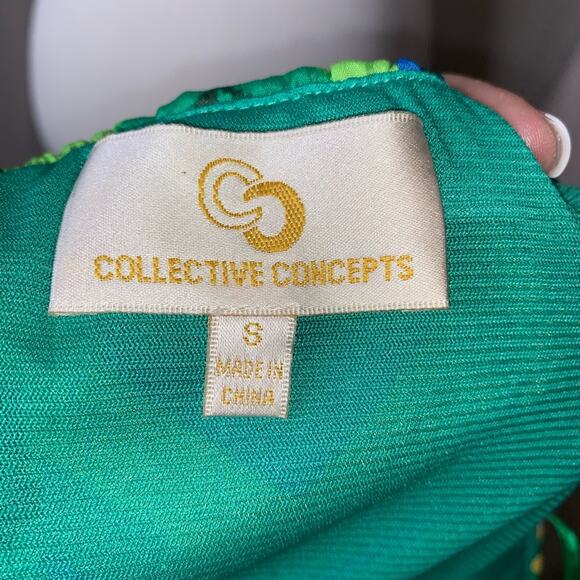 Collective Concepts Strapless Dress With Pockets Sz Sm or 4-6 - Picture 6 of 7